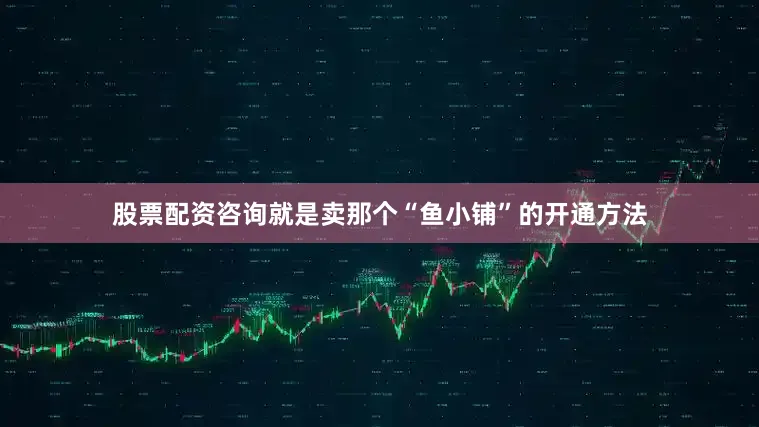 股票配资咨询就是卖那个“鱼小铺”的开通方法